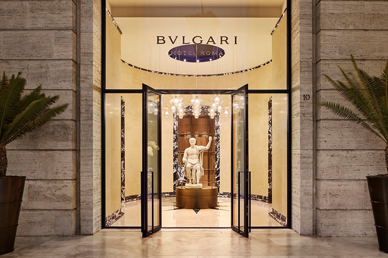 Bulgari Hotels Resorts Rome Piazza Augusto Imperatore open