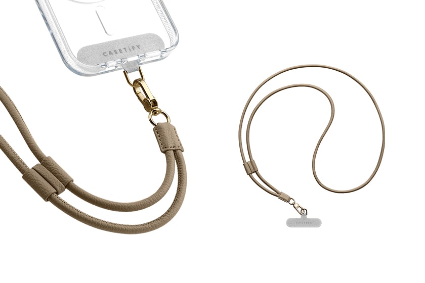 CASETiFY new Metal Chain Cross body Strap iphone case apple watch Steel Link Band