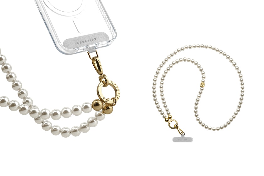 CASETiFY new Metal Chain Cross body Strap iphone case apple watch Steel Link Band