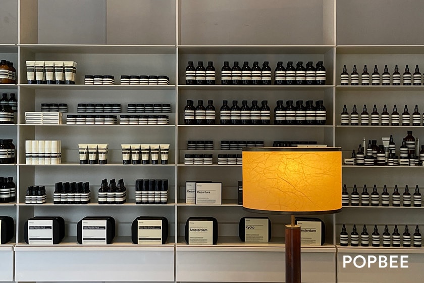 Aesop store special service find suitable Skincare products