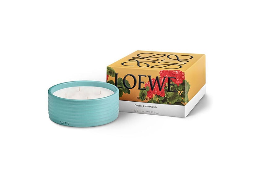 LOEWE Home Scents 2023 Geranium Thyme Outdoor Candle