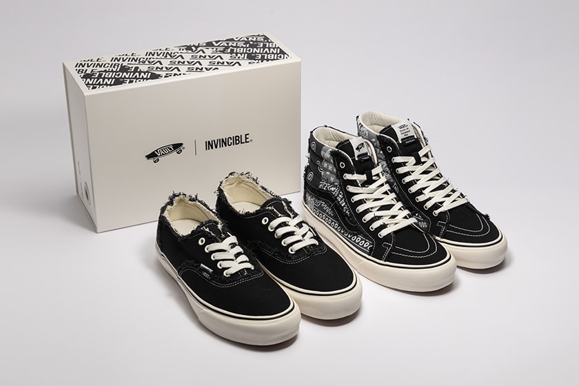 Vault by Vans x INVINCIBLE Gnarly Pack Collaboration Sneakers Authentic Sk8-Hi