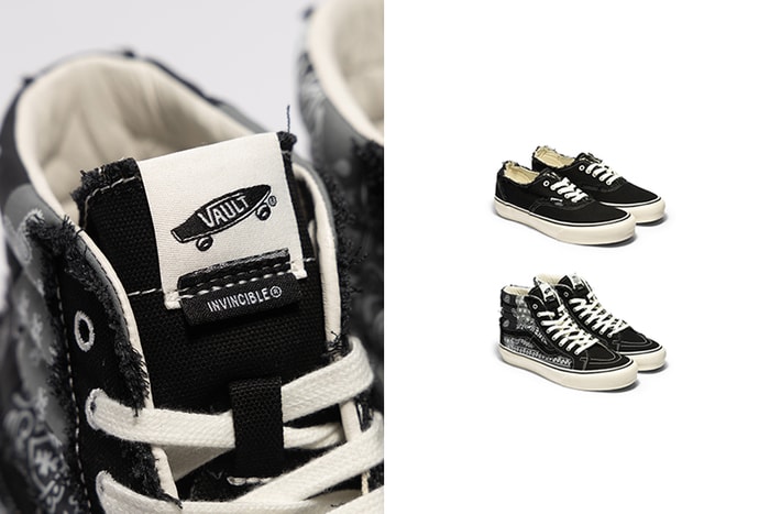 帥女生的夢幻單品:INVINCIBLE 聯名 Vault by Vans 帶來兩雙經典設計!