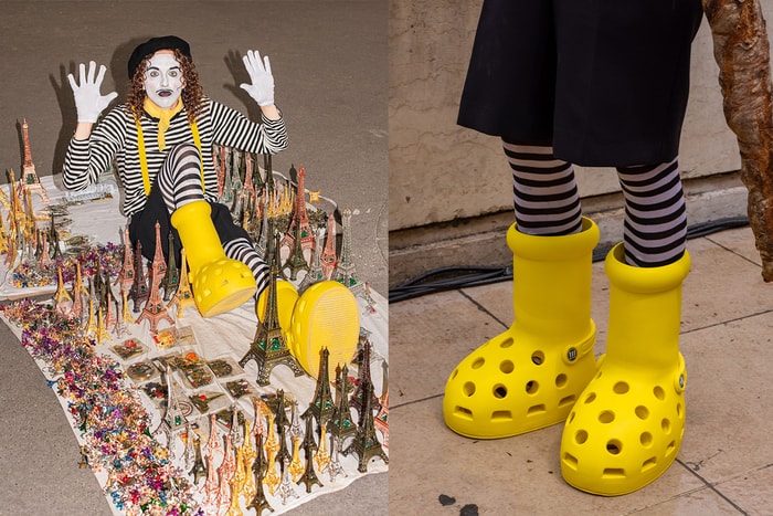 卡通紅靴還未是盡頭:MSCHF 聯名 Crocs 推出「大黃靴」,把人氣洞洞鞋巨大化!