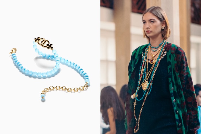 串珠飾品的天花板:玻璃珠 + 雙 C Logo,CHANEL 飾品區時髦出新高度!