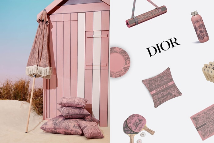 少女心爆棚：DIOR MAISON 全新系列換上超夢幻配色，瑜伽墊、枕頭、餐碟⋯⋯通通有！