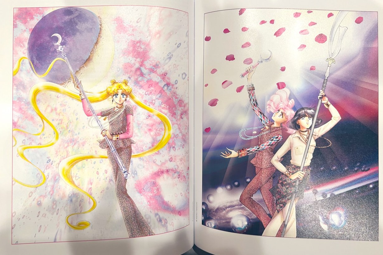 chanel sailor moon Métiers d'art tokyo collection magazine Naoko Takeuchi 2023
