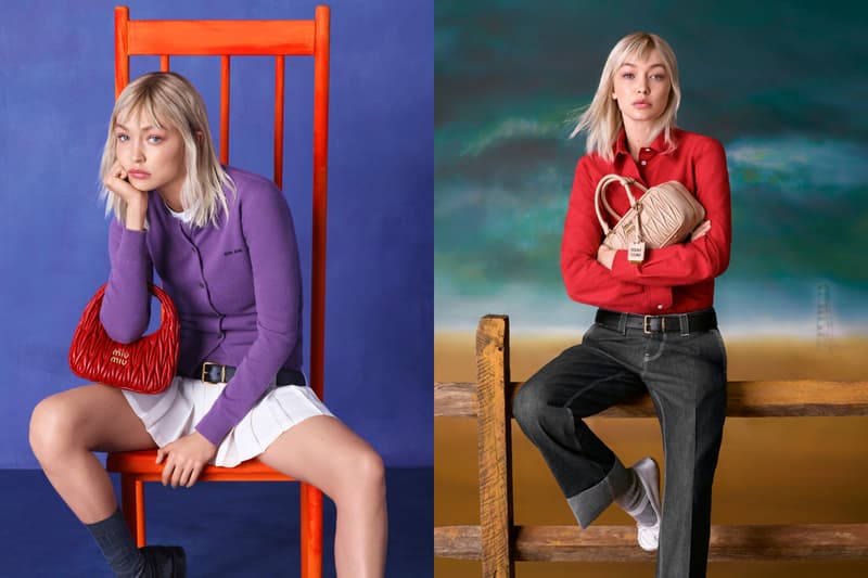 Gigi Hadid Miu Miu Miu Wander Arcadie 手袋 Handbag