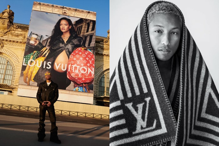 Era of Pharrell 要來了：Rihanna 驚喜亮相 Louis Vuitton 廣告，為 Pharrell 首個男裝系列造勢！