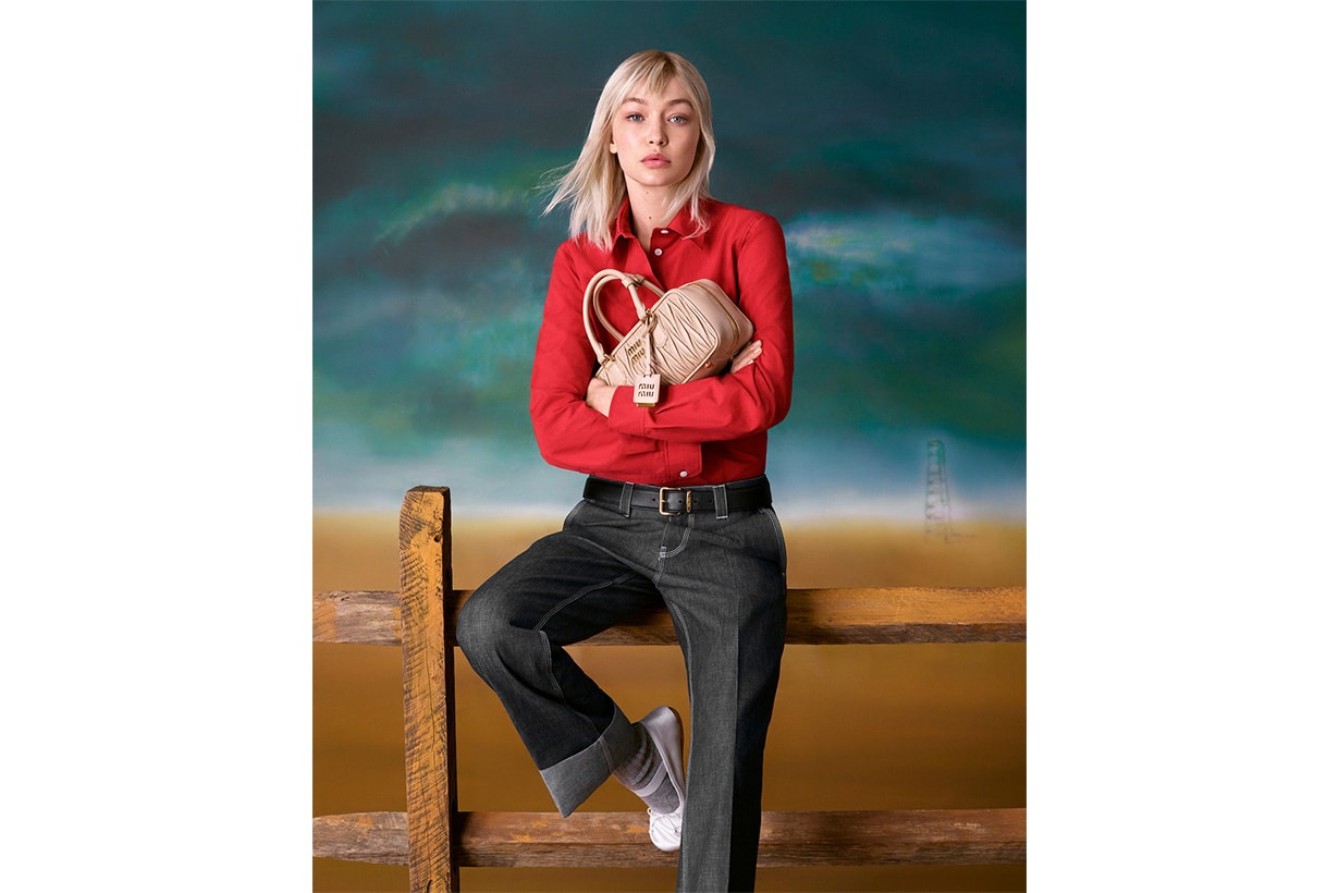 Gigi Hadid Miu Miu Miu Wander Arcadie 手袋 Handbag