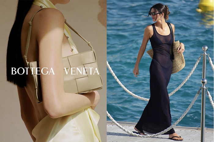 連 Kendall Jenner 都愛了,Bottega Veneta 一字排開的拉菲草編織款式!