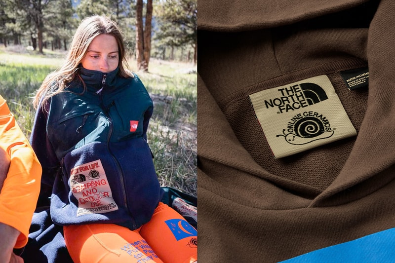 The North Face x Online Ceramics 可愛的限定系列又回來了！看到小蝸牛 Logo 請止步！