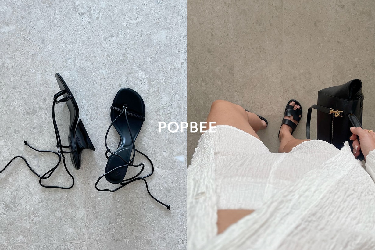 popbee editor's pick summer sandals essentials slides flip flops