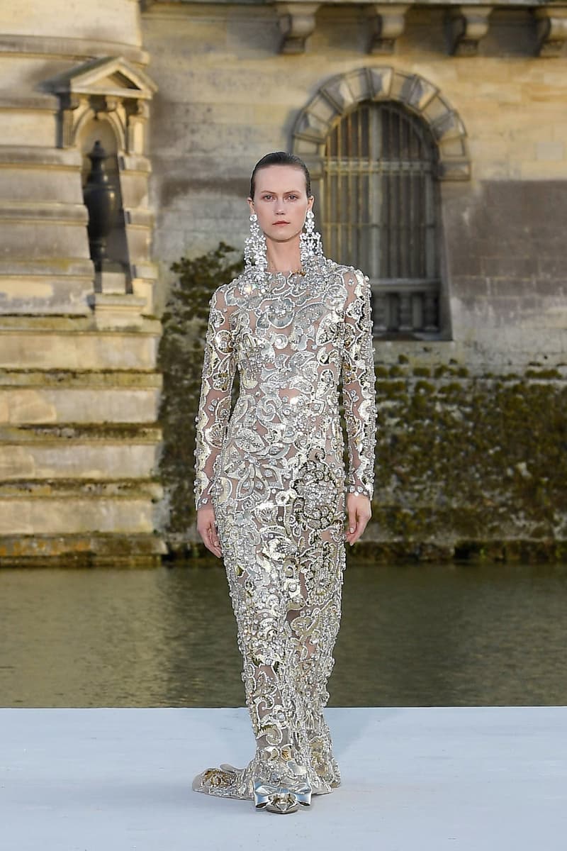 valentino haute couture 2023 24 Un Château de Chantilly runway details every looks