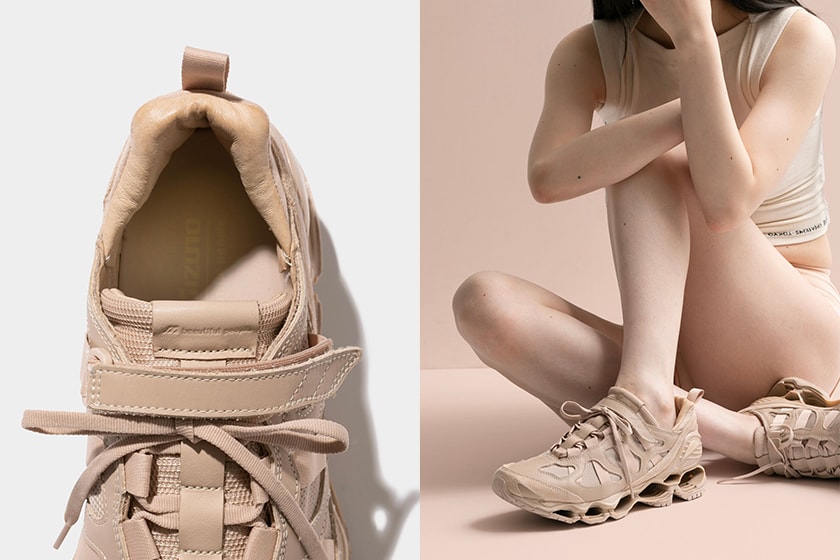 beautiful people x MIZUNO INFINITY WAVE Chrono Inx 9 Collaboration