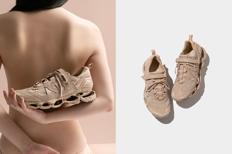 beautiful people x MIZUNO INFINITY WAVE Chrono Inx 9 Collaboration