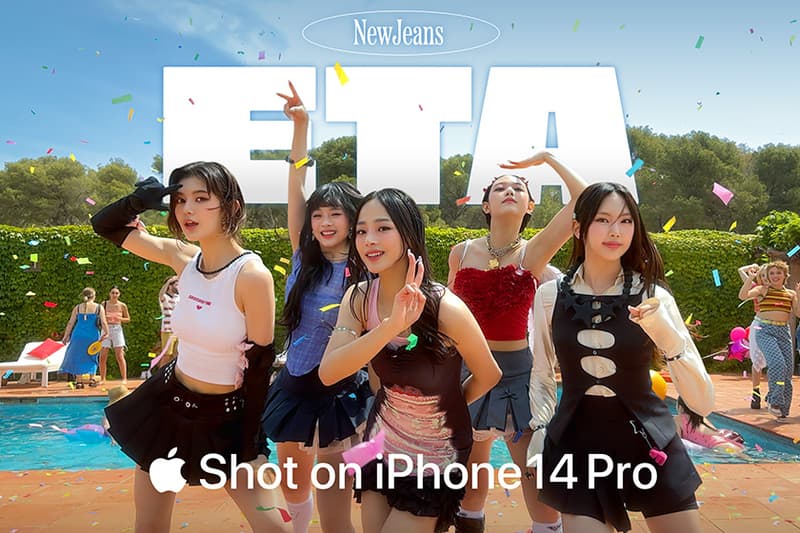 NewJeans Shot on iPhone 14 Pro MV ETA