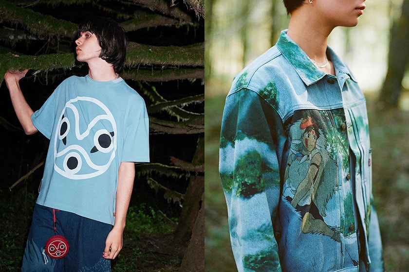 Levis x Princess Mononoke Studio Ghibli