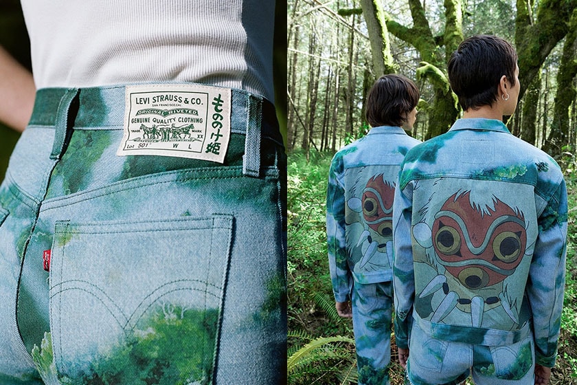 Levis x Princess Mononoke Studio Ghibli