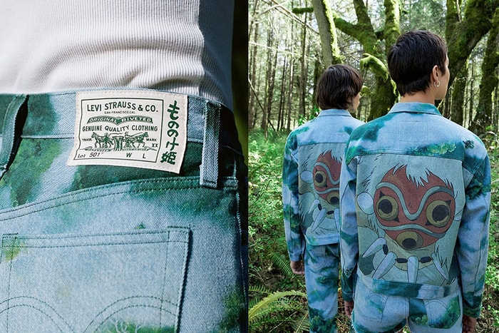 Levi’s 下一個最期待聯名:走入吉卜力工作室《魔法公主》的奇幻森林!