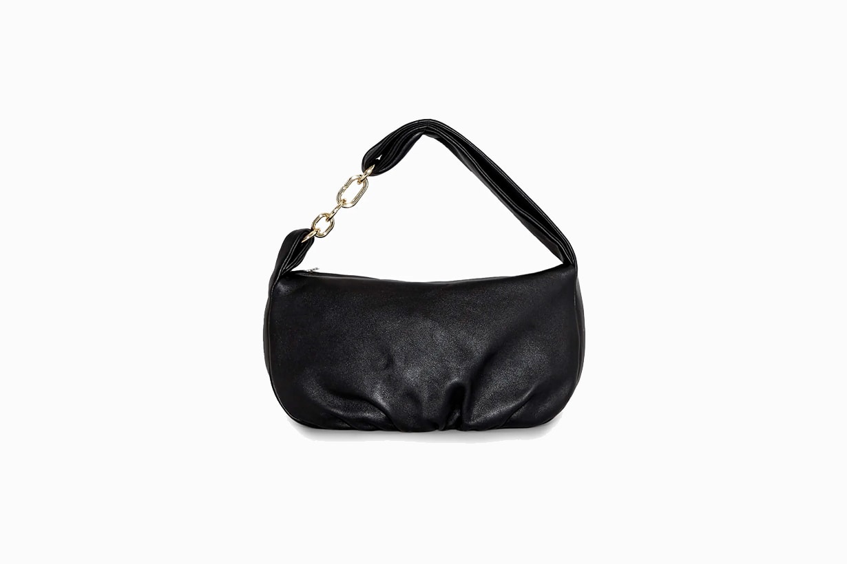 cos black handbags minimal work school simple elegant