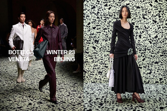 Bottega Veneta 2023 冬季系列北京時裝展:一文看盡當晚多個重點!
