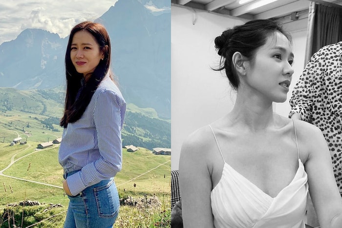 孫藝珍產後露面:有人說仙氣不在?美貌依舊,更多了歲月靜好!