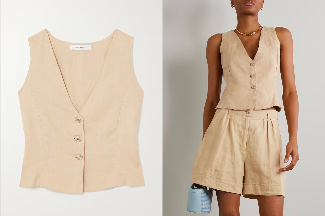 2023ss best linen vest fashion trends