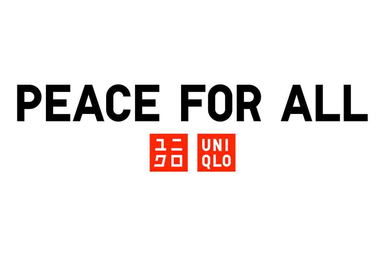 Uniqlo peace for all Haruka Ayase charity collabration ut t-shirt design