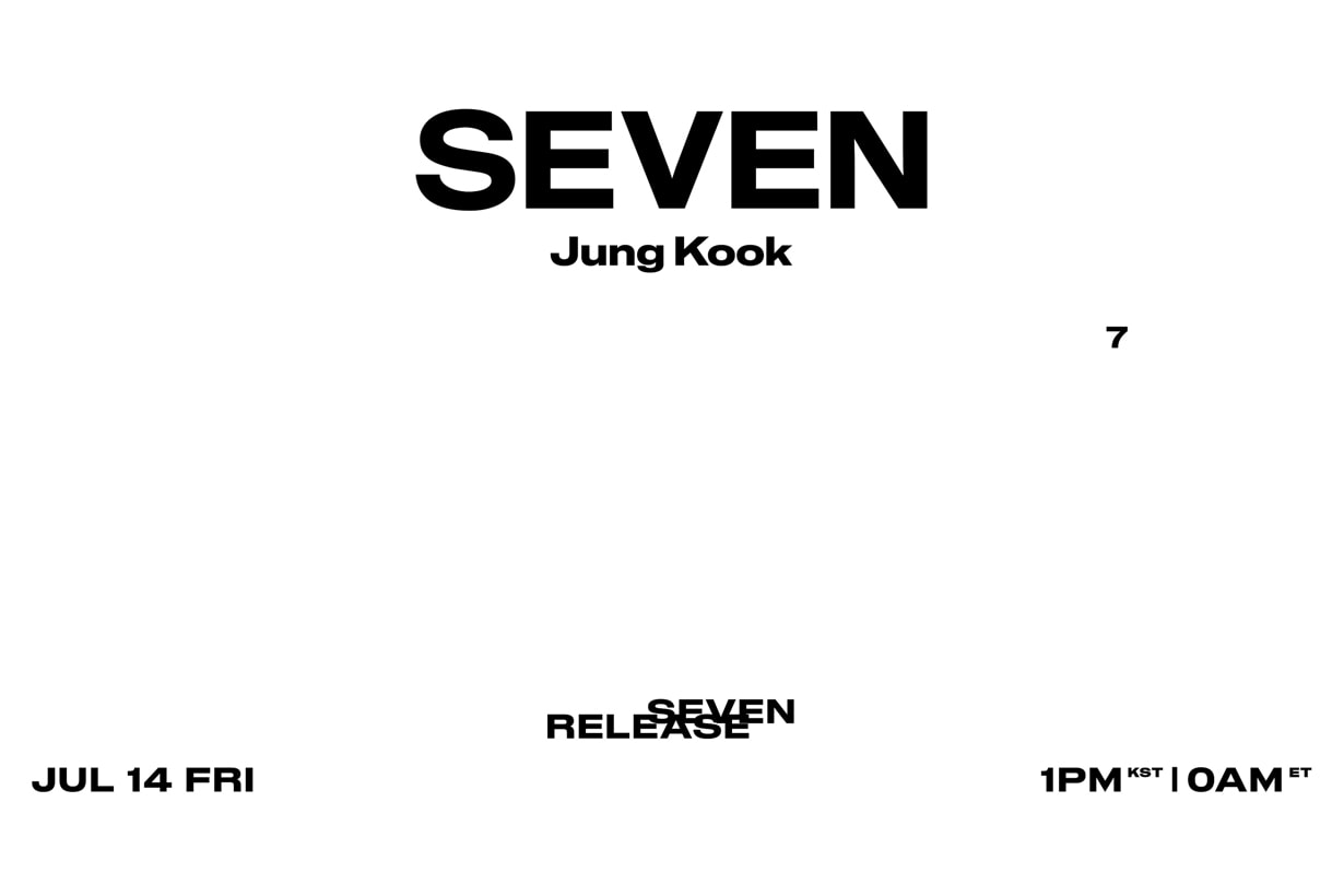 Jung kook han se hee seven mv music video out july 14
