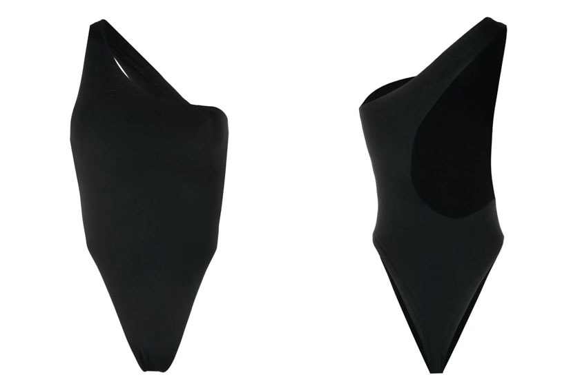 2023ss Black One-Piece Swimsuits