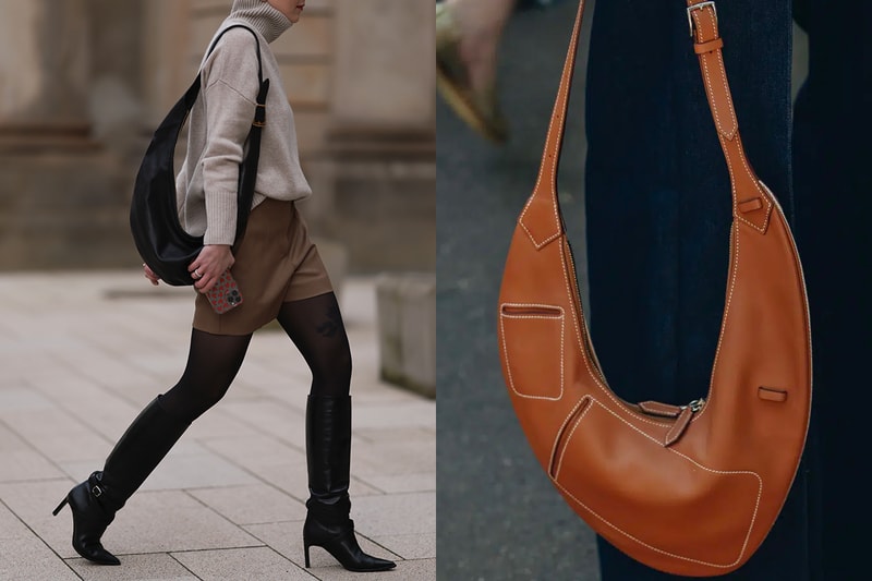 Banana Bag 不知不覺就紅了：從 The Row 到 Hermès 都在告訴你，本季這款手袋不得不買！