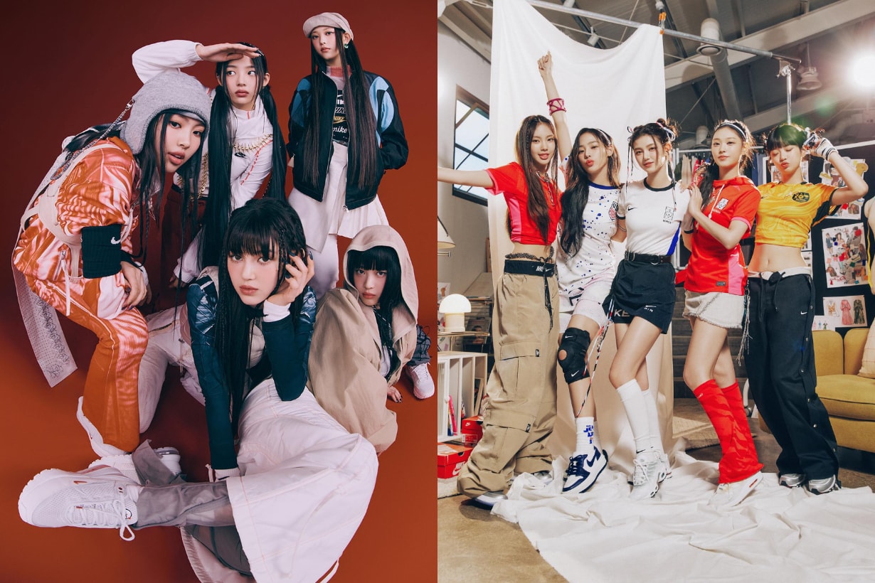運動品牌 Nike adidas PUMA BLACKPINK NewJeans IVE 品牌大使 韓國 韓國女團