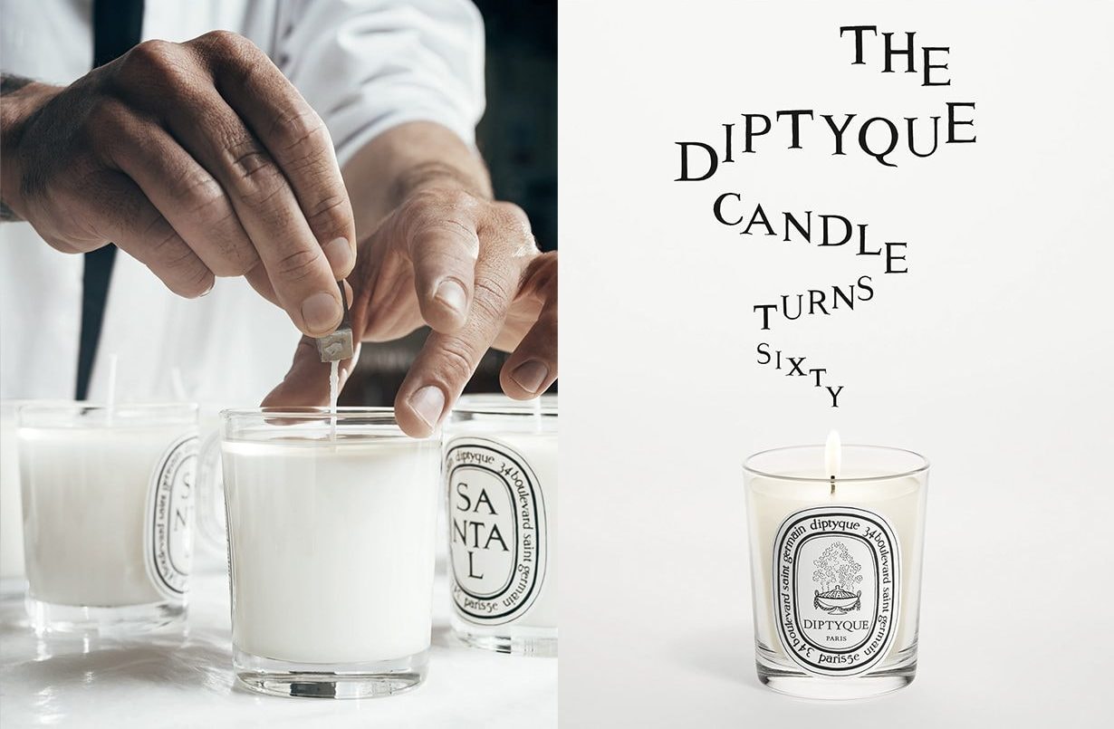 Diptyque 60th anniversary Candle gift box