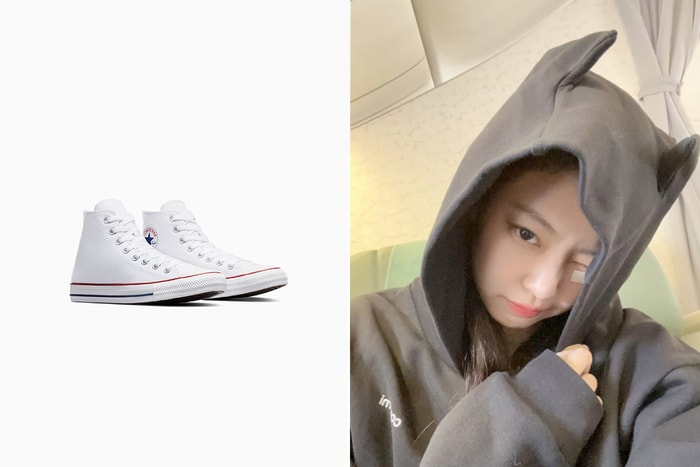 經典就是經典：BLACKPINK Jennie 也愛穿的 Converse 白色經典 AllStar 鞋款