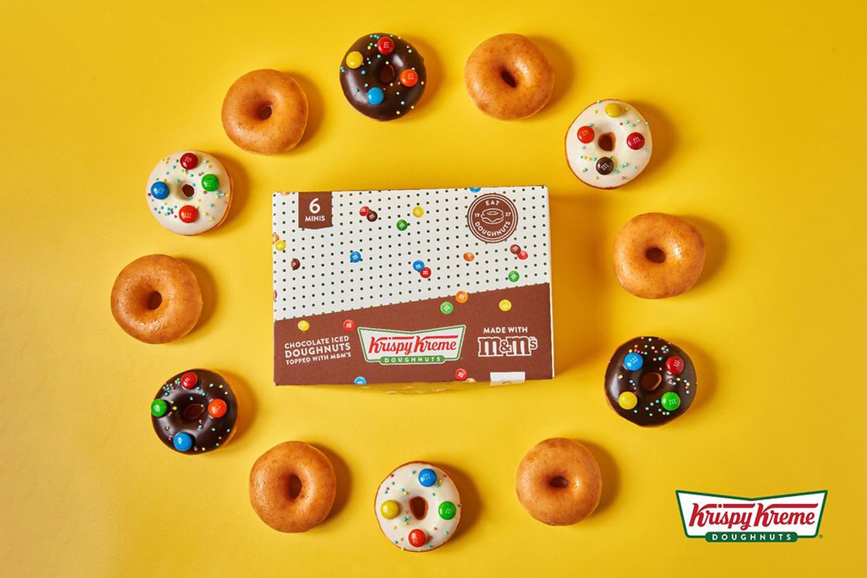 Krispy Kreme M&M's 甜甜圈 台灣 美國 Crossover