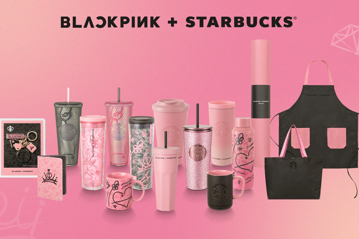 BLACKPINK x Starbucks Collection release info