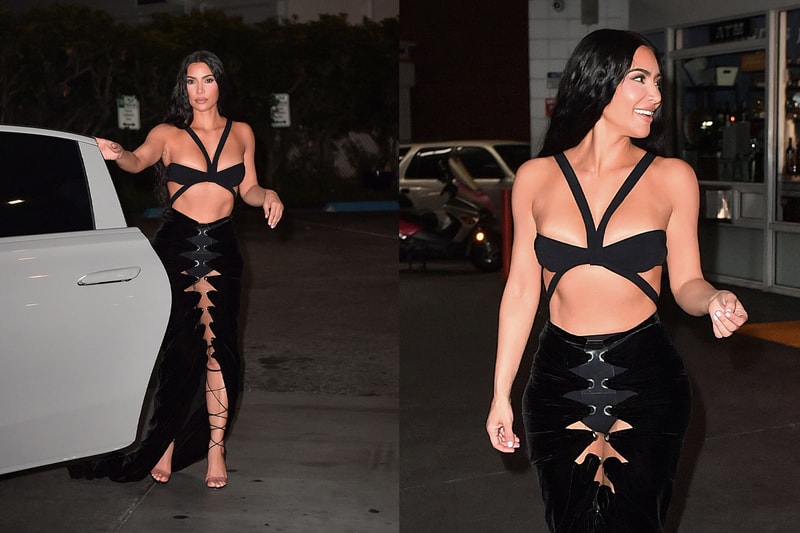 Kim Kardashian 的婚禮穿搭 Alaïa 長裙：辣到害羞直視，可能會讓新娘走心！