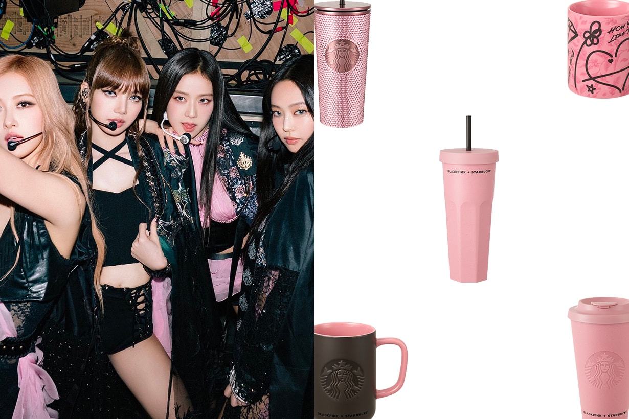 BLACKPINK x Starbucks 超夢幻星冰樂＋聯名小物，香港、台灣發售資訊公開！