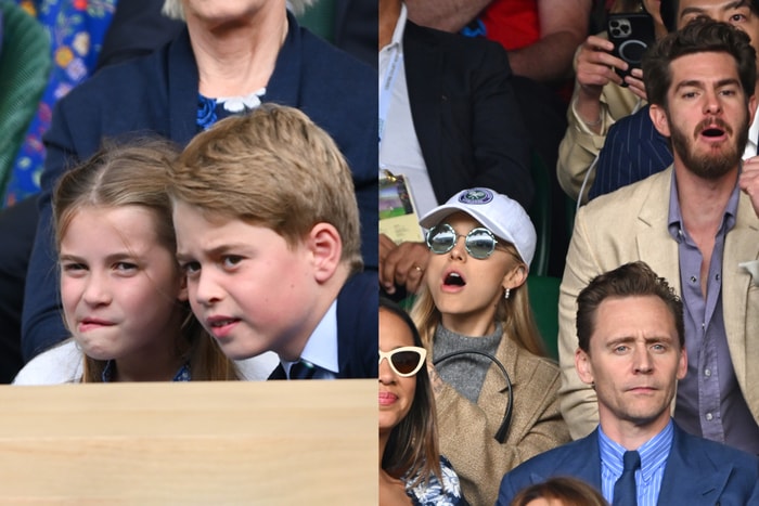 Wimbledon 是大明星同學會？觀眾席也好看，還有夏洛特公主、喬治王子表情包！