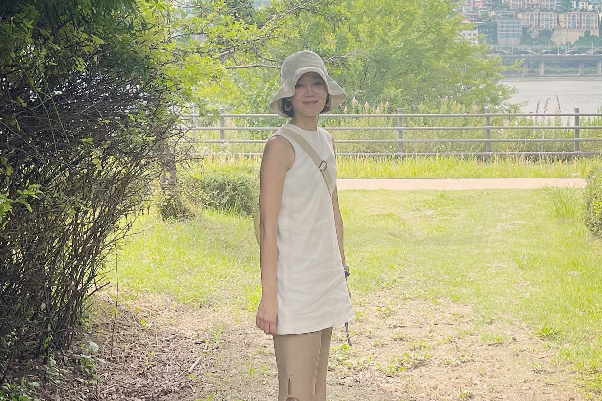 kong hyo jin short hair style tips accesories hat life