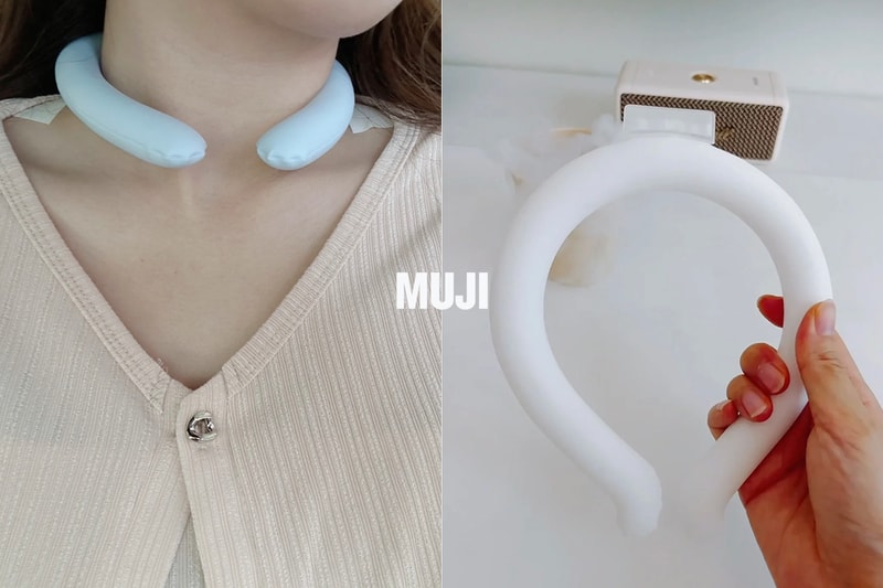 夏日降溫救星：日本 MUJI 推出「掛頸冰圈」，差點賣到缺貨！