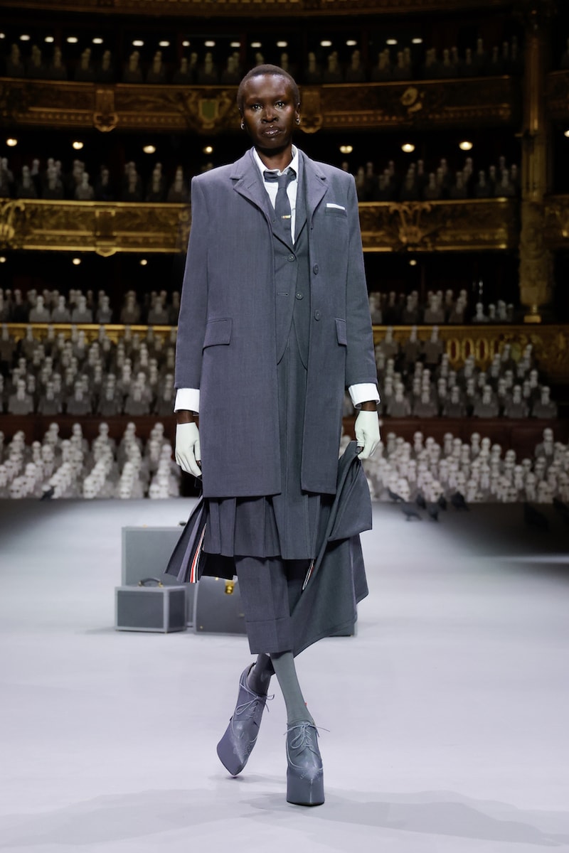 thom browne first haute couture paris reveal runway details story behind