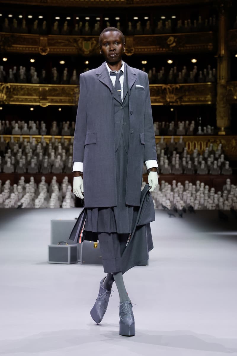 thom browne first haute couture paris reveal runway details story behind
