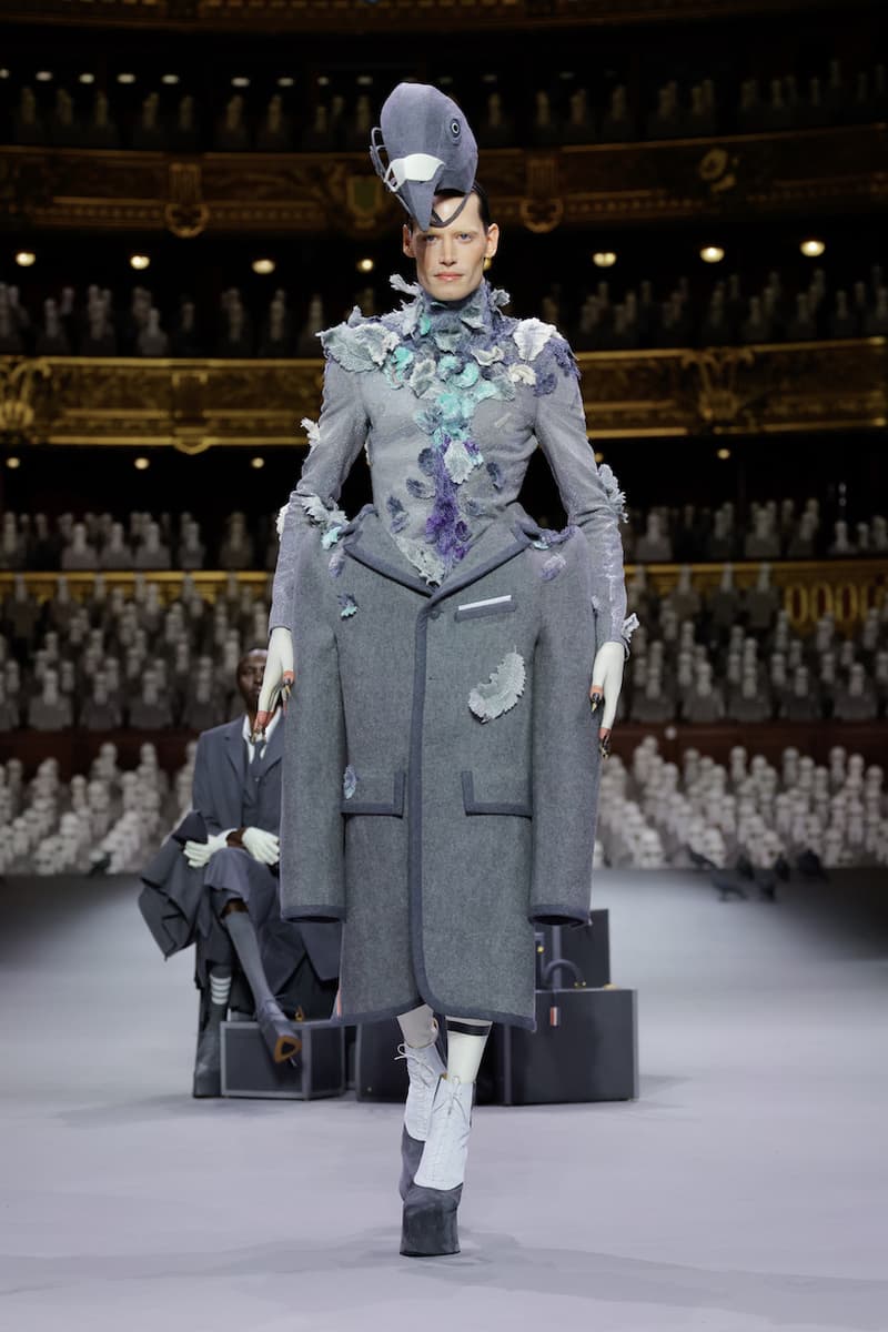 thom browne first haute couture paris reveal runway details story behind