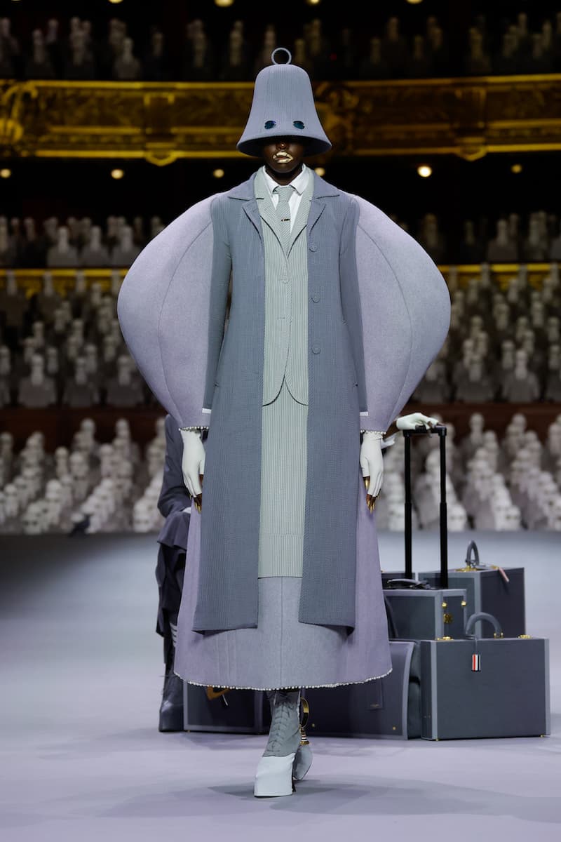 thom browne first haute couture paris reveal runway details story behind