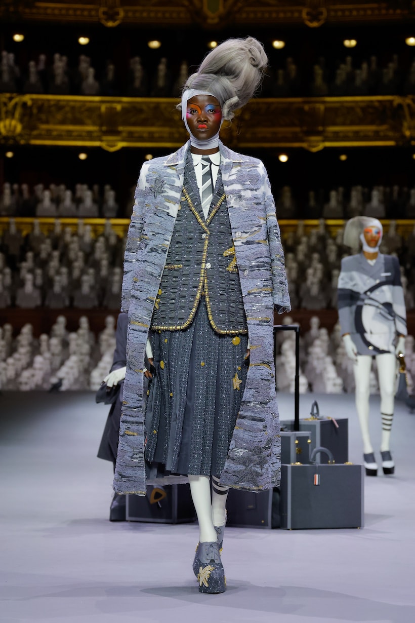 thom browne first haute couture paris reveal runway details story behind
