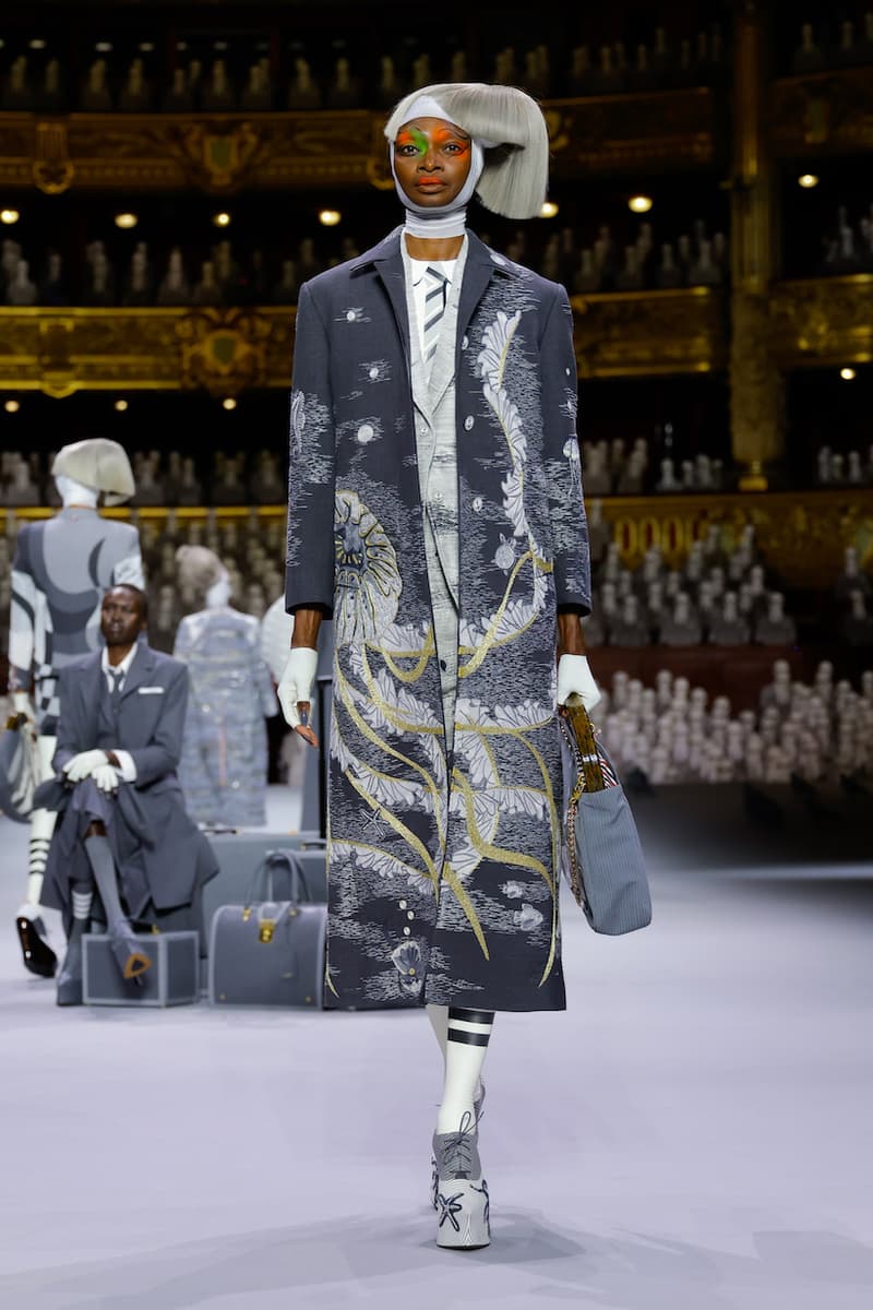thom browne first haute couture paris reveal runway details story behind