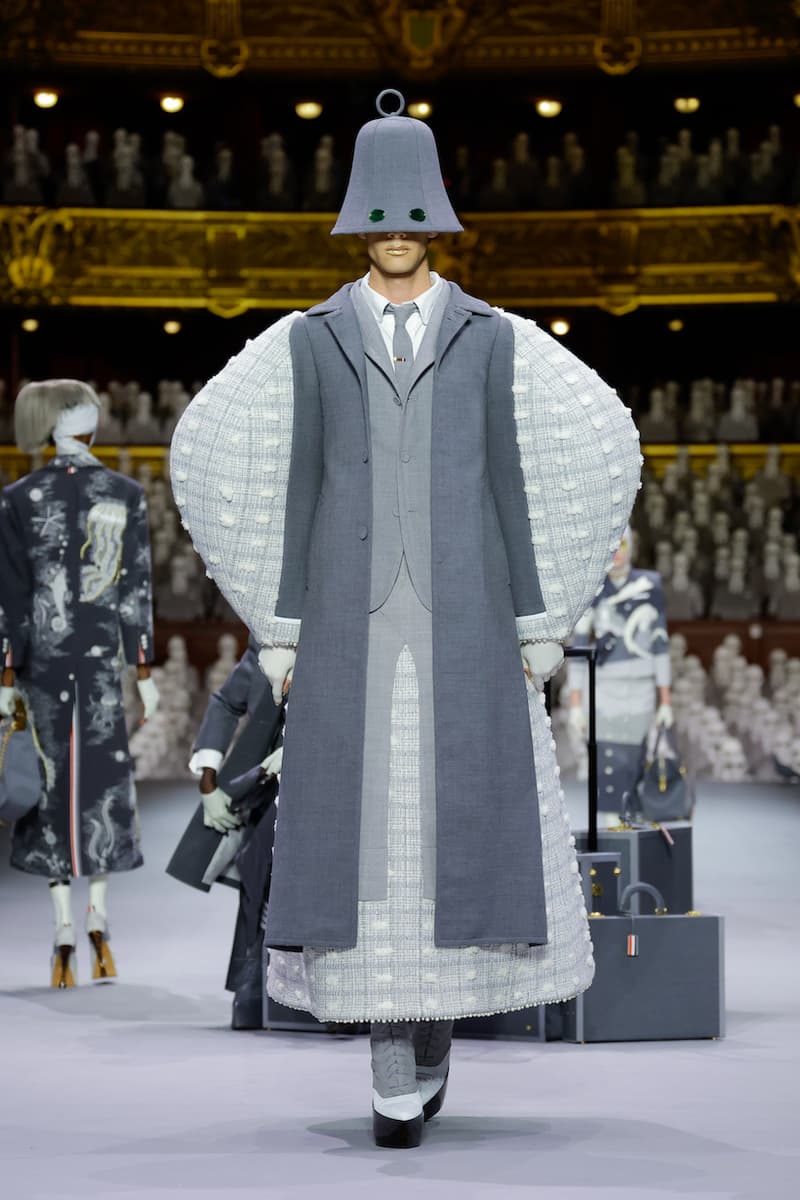 thom browne first haute couture paris reveal runway details story behind