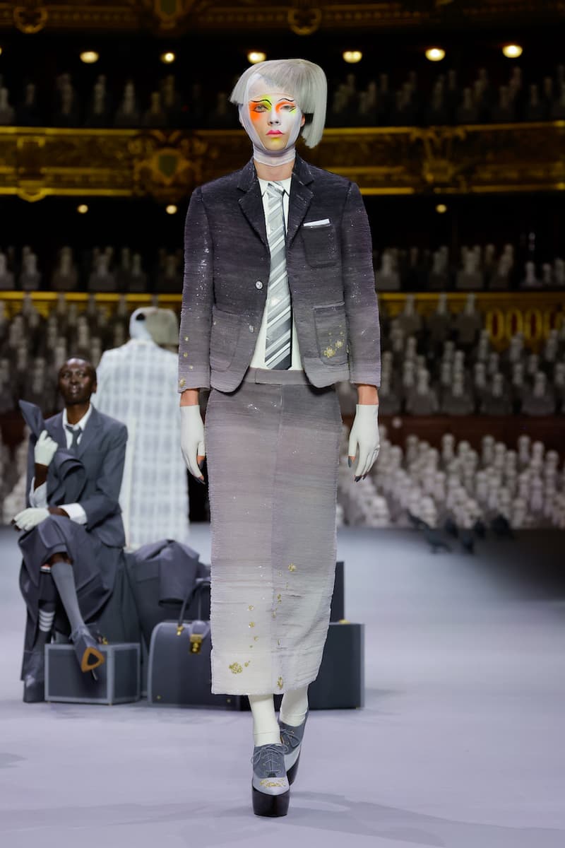 thom browne first haute couture paris reveal runway details story behind